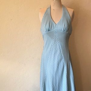 Vintage Gingham Maxi